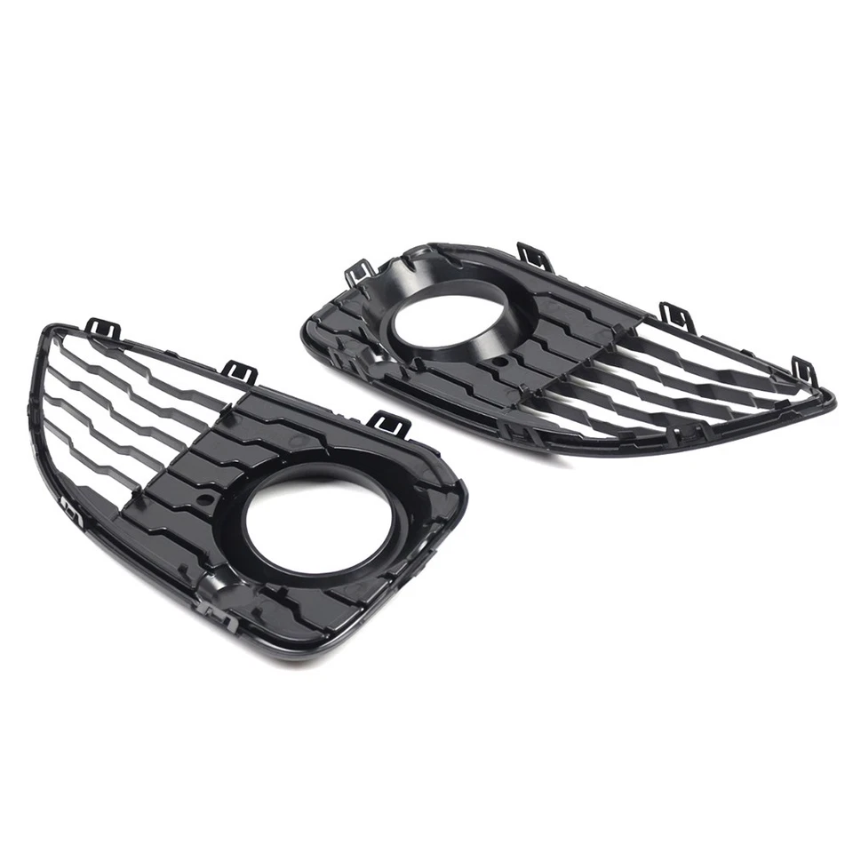 Pair Front Bumper Fog Light Grille For BMW 1 Series F20 F21 LCI M Sport 2015-19 Foto 3 de 4