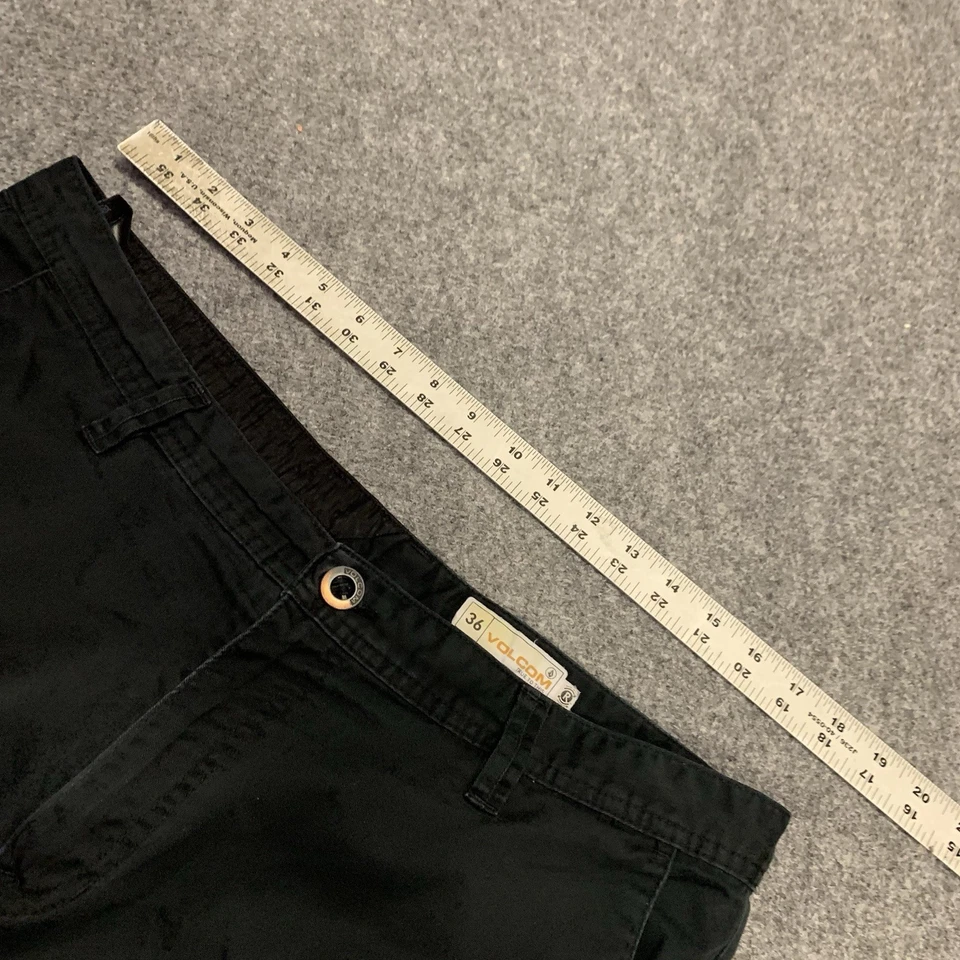 Volcom Shorts Mens 36 Chino Cotton Blend Skateboard Surf Skate - Image 4 of 4