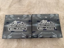 2026 Topps Chrome Black Baseball Hobby Box BRAND NEW (IN-HAND)