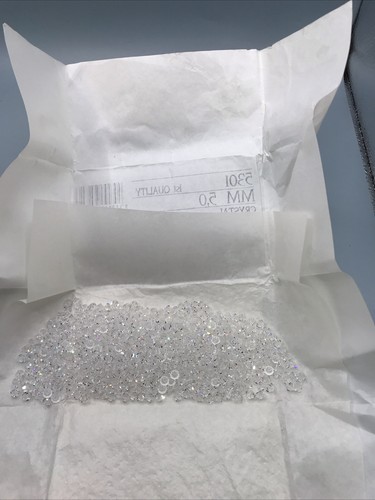 5/00/00 Gross Swarovski Crystal Components #5301 Bicones 5 Mm Made In Austria - Picture 1 of 6