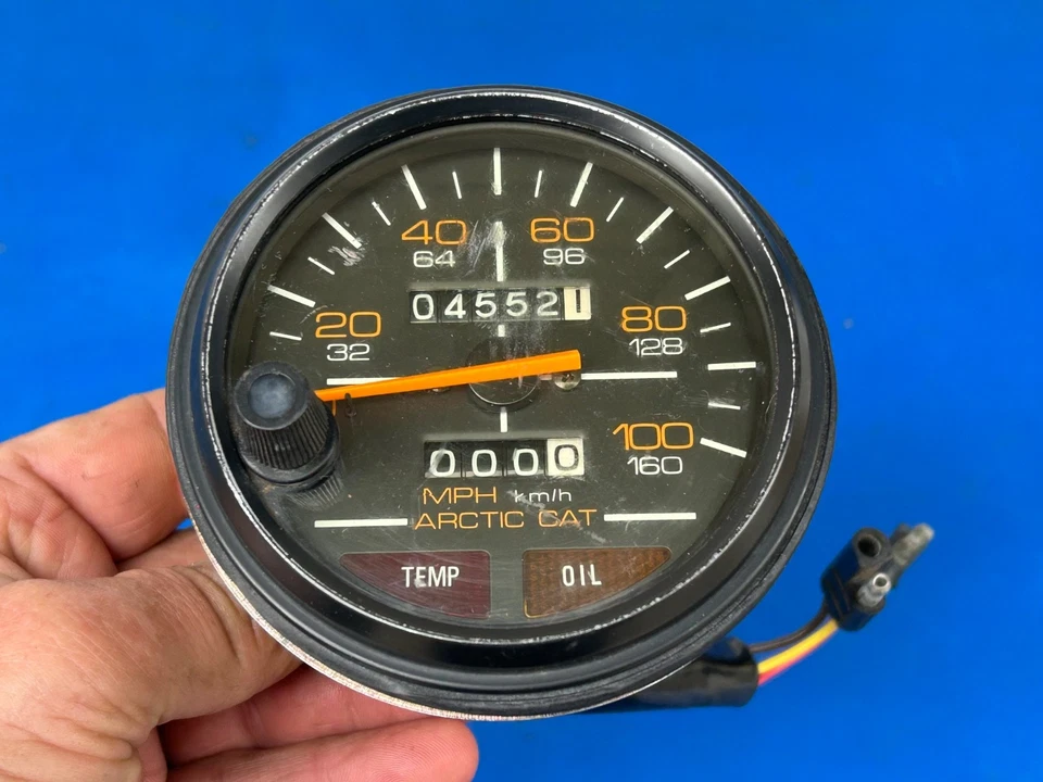 1989 1990 Arctic Cat 0620-043 Snowmobile Speedometer WILDCAT 650 PROWLER COUGAR - Изображение 2 из 4