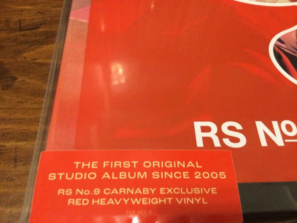 THE ROLLING STONES HACKNEY DIAMONDS RS N9 CARNABY RED VINYL