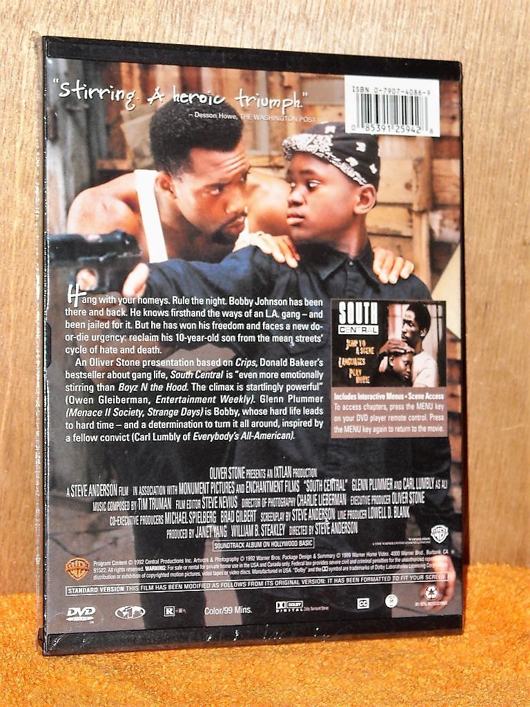 South Central (DVD,1992) drama gangs Byron Keith Minns Glenn