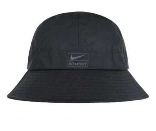 [NEW] NIKE X STÜSSY STORM-FIT BUCKET HAT (SZ: S/M) [DQ7817-010]