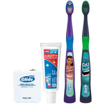 Oral-B Kids 3+ Manual Solution, 72/Case - Toothbrush Mixed Cases