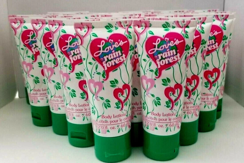 25 pçs Loção Corporal DANA Love's Rain Forest 2 oz cada RARO Perfeito para PRESENTES $$$ - Imagem 2 de 2