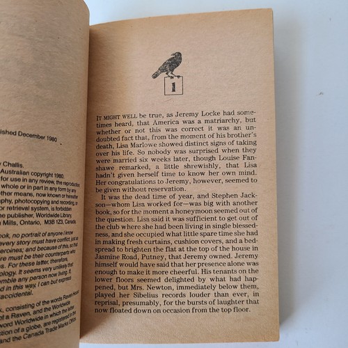 Book Burden of Proof Mary Challis Vintage Murder Mystery MMPB 1980 Raven House - Picture 12 of 12