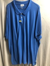 Men's KingSize Blue Polo Shirt Size 6XL