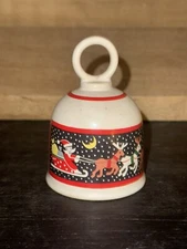 Noritake "Twas the Night Before Christmas" Dinner Bell Candle Snuffer