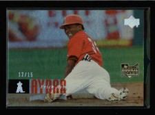 ERICK AYBAR 2006 UPPER DECK #966 RAINBOW FOIL ROOKIE #12/15 (RARE) AZ9509