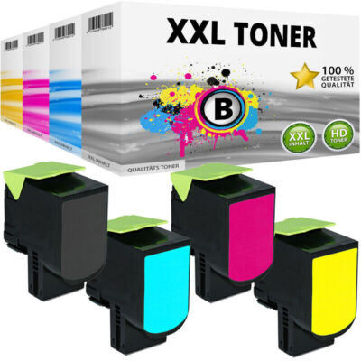 XXL TONER für LEXMARK CS310DN CS310N CS410DN CS410DTN CS410N CS510DE CS510DTE