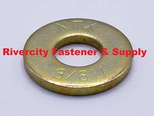 3/8" Extra Thick Heavy Duty Grade 8 USS Flat Washers 3/8 inch washer 3/8 x 1"