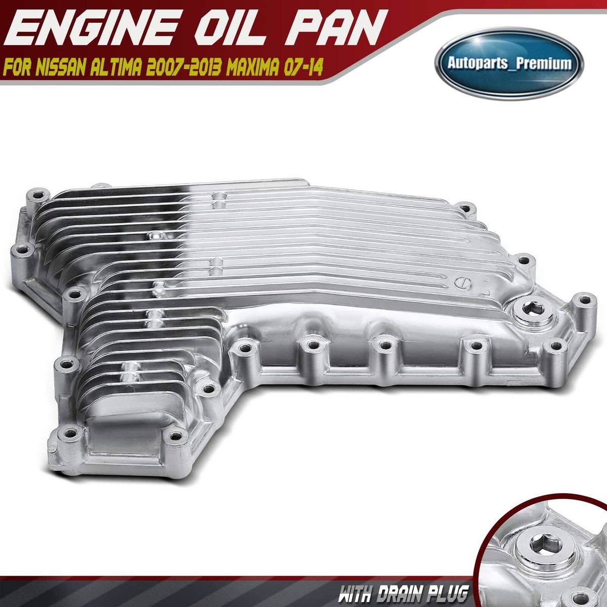 Transmission Oil Pan for Nissan Altima 2007-2013 Maxima 2007-2014