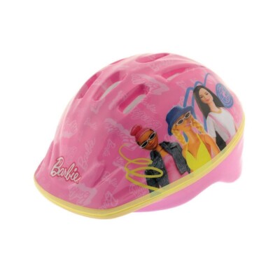 Barbie Bike Helmet 48-54cm Kids Adjustable Straps Children 3+ UK