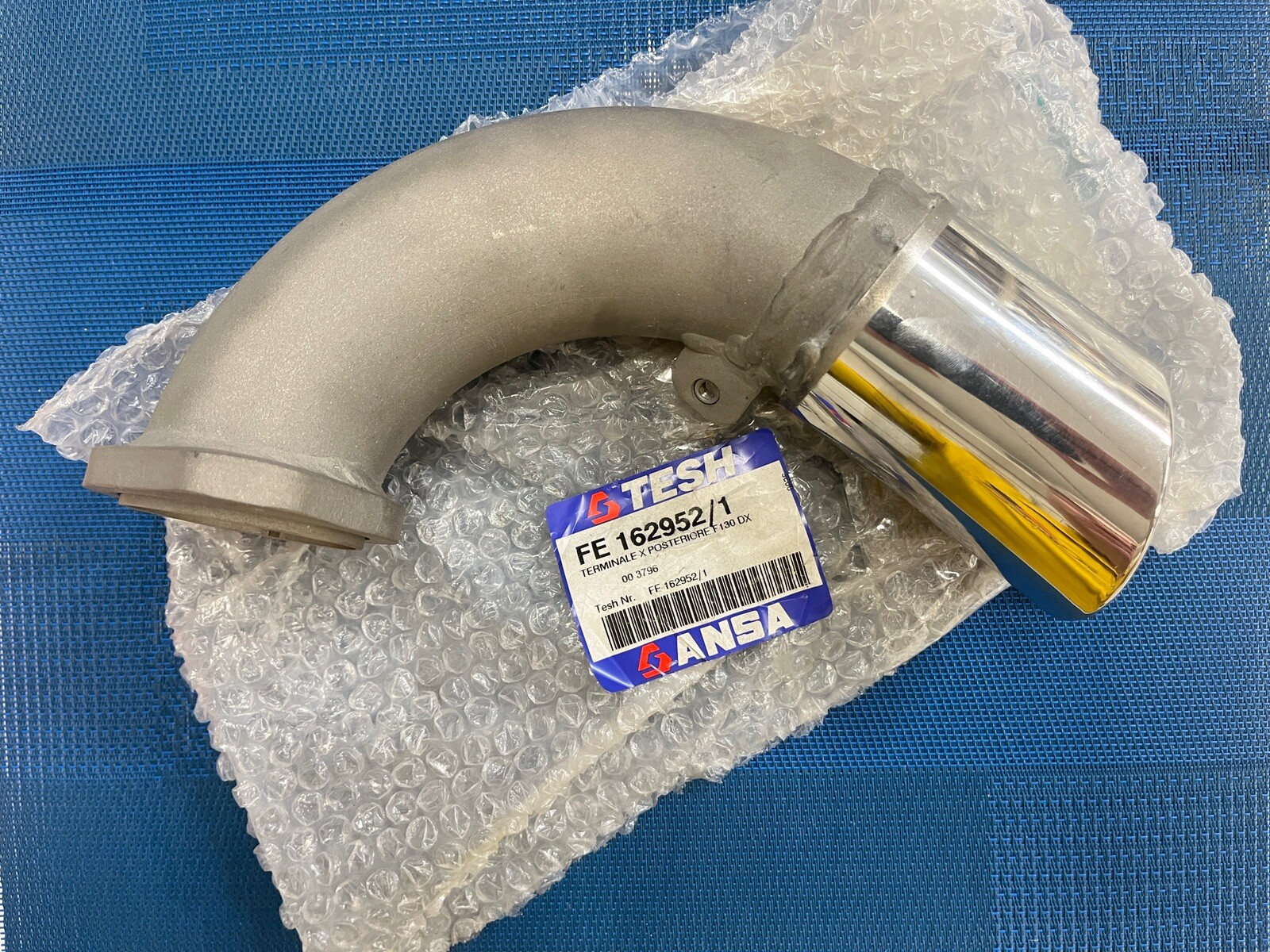 Ferrari F50 Exhaust Pipe  1995-1997 p/n 162952 DX  Posterior F130 Preowned 