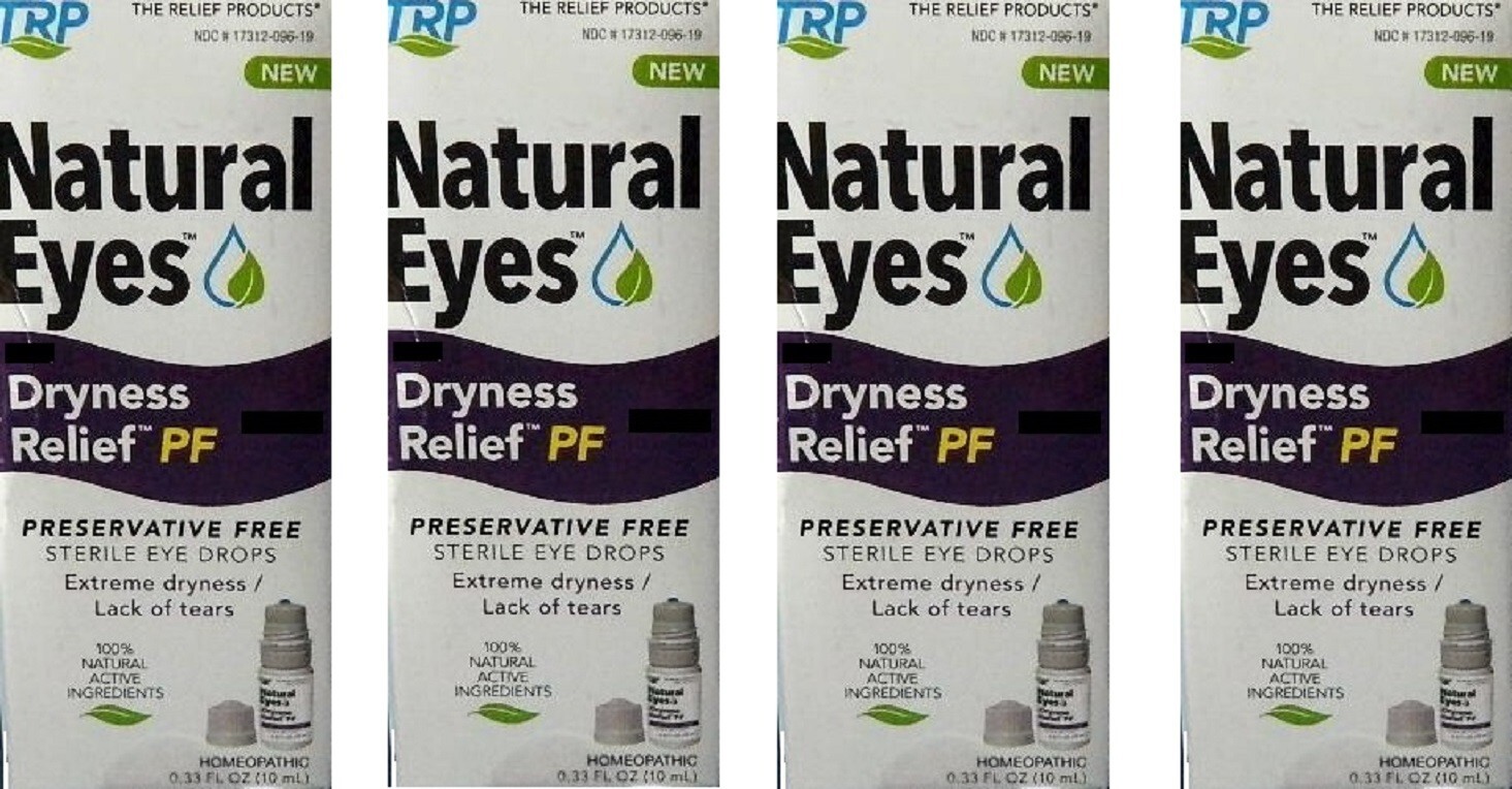TRP Natural Eyes "Dryness Relief PF" 4PK Exp 4/25 eBay