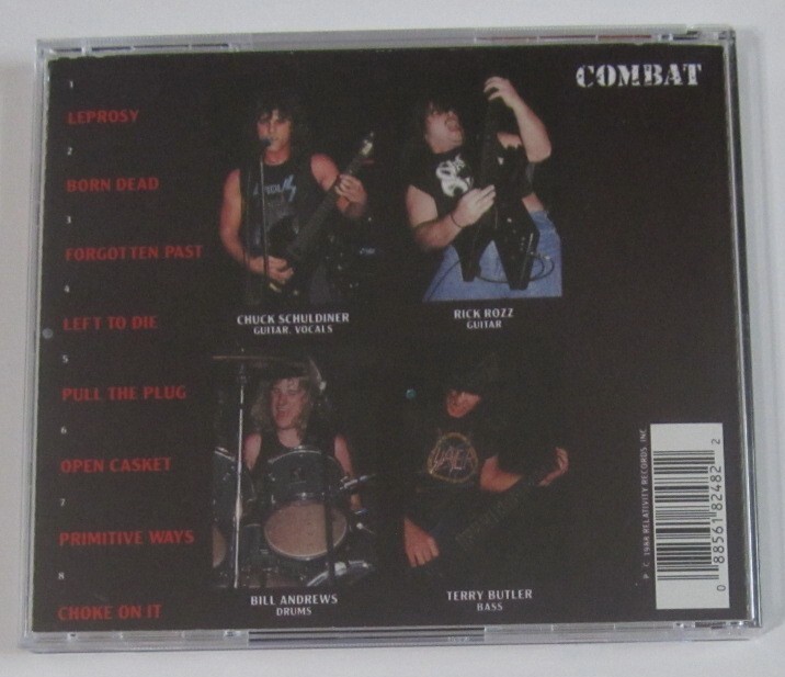 Death – Leprosy CD USED - Combat 88561-8248-2 | eBay