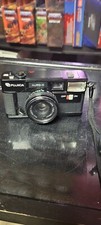 Fuji Fujica Auto-5 Point  Shoot 35mm Compac Film Camera Untested