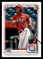 2020 Bowman Prospects #BP-52 Bayron Lora Texas Rangers