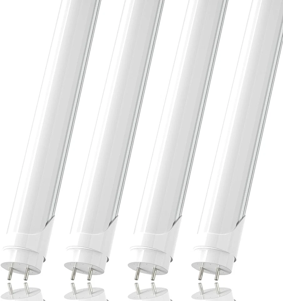 T8 4FT LED Tube Light Bulbs G13 Bi-Pin 22W 28W 4' F40T12 LED Shop Lights Frosted - Image 2 of 4