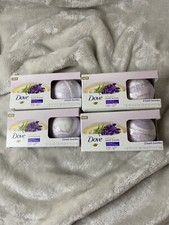 4 Pack Dove Milk Swirls Bath Bomb Lavender Honey Macaron 2 Each 8 Total