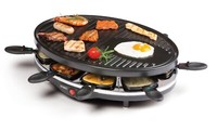 Raclette Grill Entertain And Cook! 8 Person Party 1200w DO9038G DOMO - New Boxed