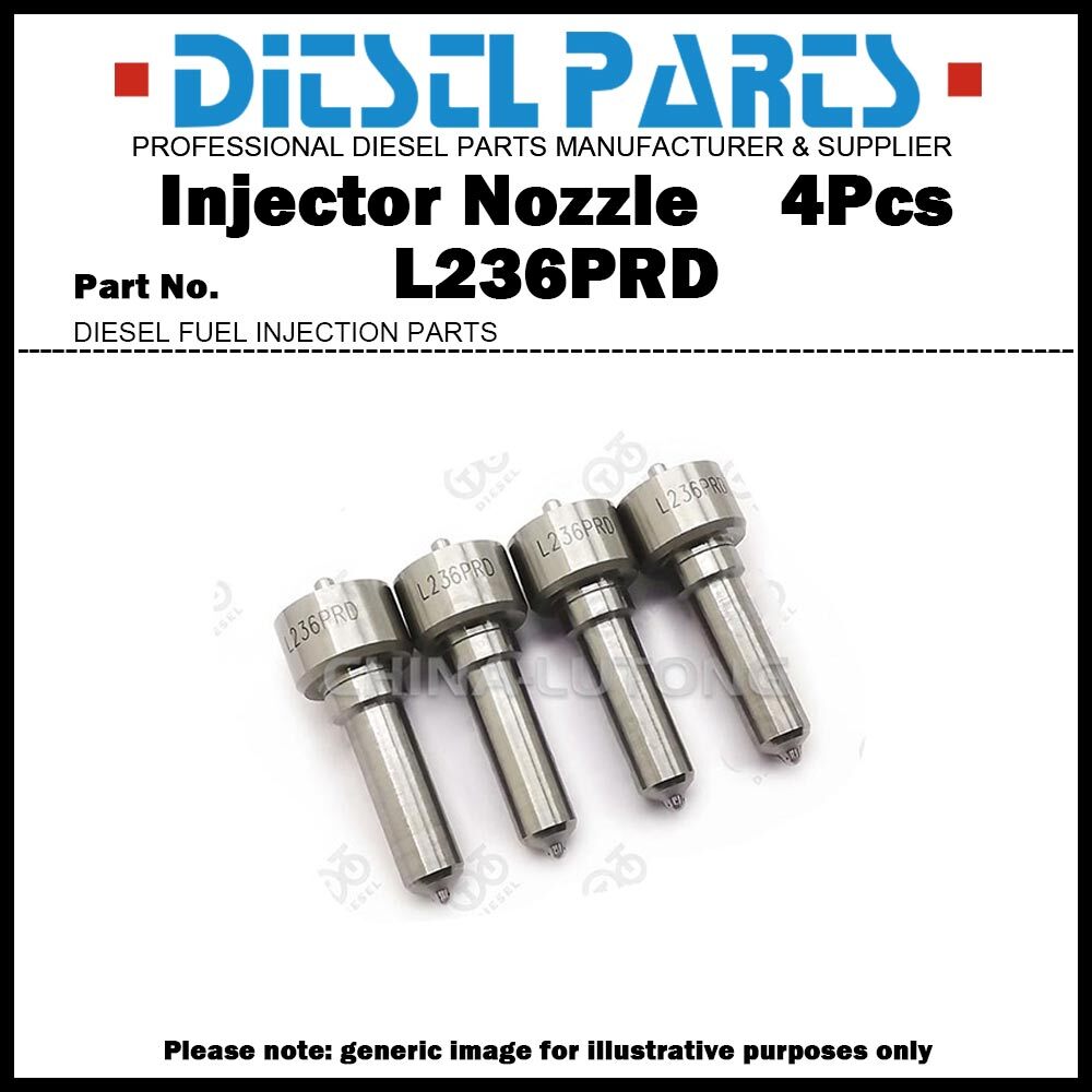 4x Injector Nozzle L236PRD for Mercedes Benz W204 S204 C200 C220