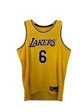 NIKE LEBRON JAMES  6 LAKERS DB3576 731 ICON NBA 75 SWINGMAN JERSEY 52 XL