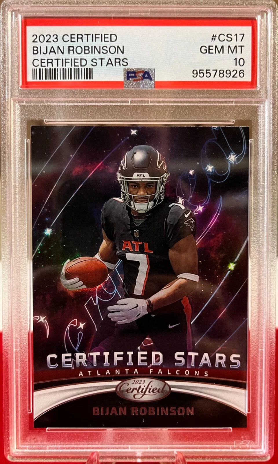 Bijan Robinson Panini Certified Certified Stars #CS17 Base