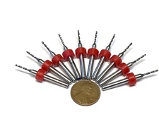 10 Pieces 1.2mm Micro Drill Bits 3D Printer Nozzle Cleaning PCB kit Extruder