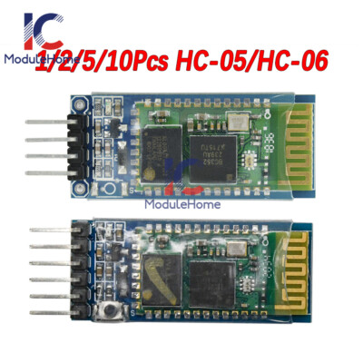 1-10PCS HC-05 HC-06 Wireless Bluetooth Transeiver RF Master Module For Arduino