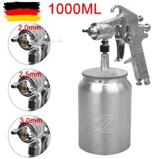 1L Lackierpistole Druckluft HVLP Sprühpistol...