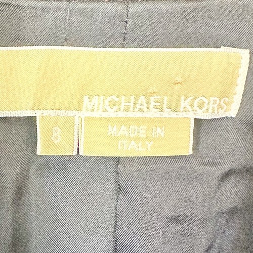 Michael Kors Navy/Red Pinstripe Blazer - Size: 8 - Picture 3 of 9