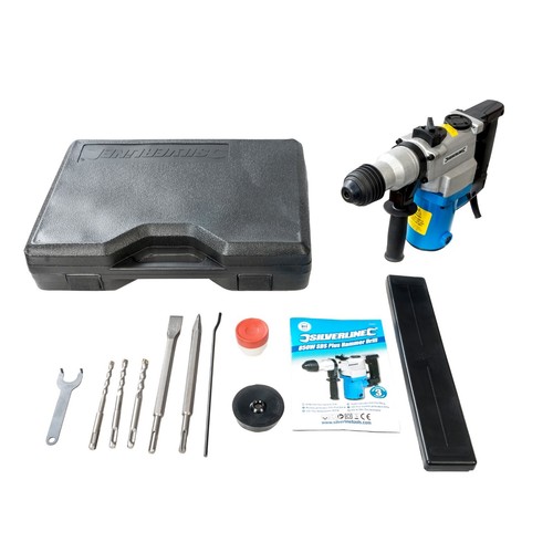 TRAPANO TASSELLATORE DEMOLITORE MARTELLO SDS PLUS 13 MM 850W 3,5 J - Foto 2 di 5