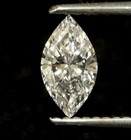 GIA loose certified .56ct SI2 G marquise diamond 8.36x4.58x2.84mm vintage estate — photo 3