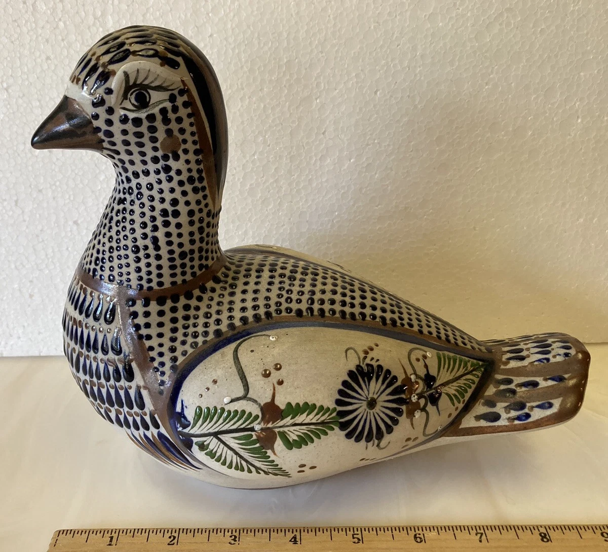 坤」 Vintage Folk Art Pottery Church ペルー アヤクーチョ屋根飾り 