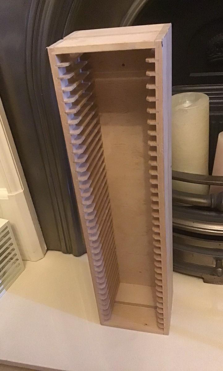 IKEA BOALT Wooden CD Storage Rack. Holds 35 CDs. Discontinued. | eBay