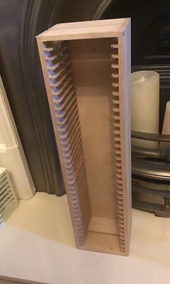 IKEA BOALT CDラック IKEA BOALT Wooden CD Storage Rack. Holds 35