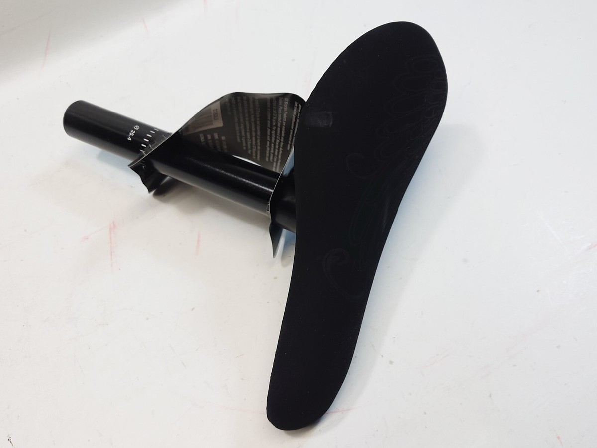 Morsetto BMX Vintage Morsetto Reggisella Vintage GT BMX 22,2mm Nero - Originale Vecchia Scuola NOS Con Testata Gomme Moto