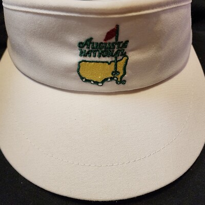 Vintage Augusta National Golf Club Pro Shop MEMBER Visor Hat  display picture 2