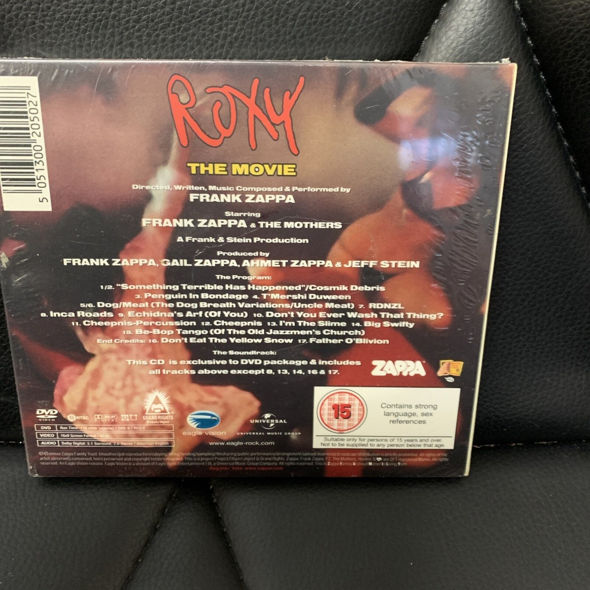 Frank Zappa　DVD＋CD「Roxy The Movie」国内盤 Blu-ray + CD) Roxy The Movie / Frank Zappa / + Soundtrack CD