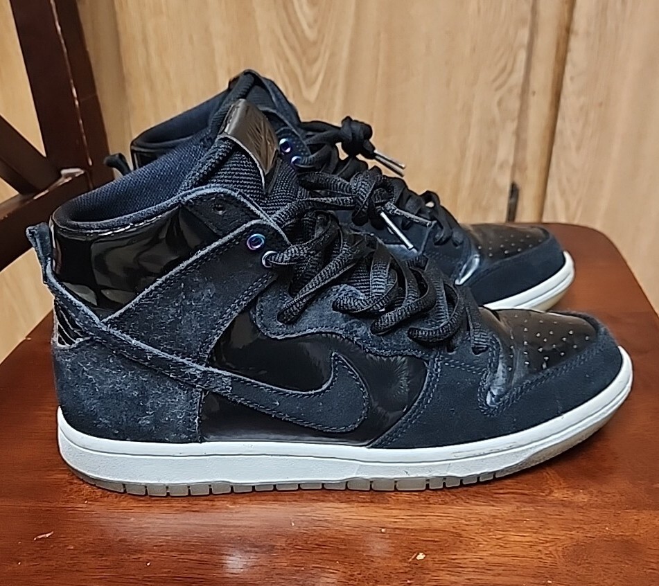 ダンクsb Nike SB Dunk High Pro Iridescent 854851-001 Mens Sz 9 2017