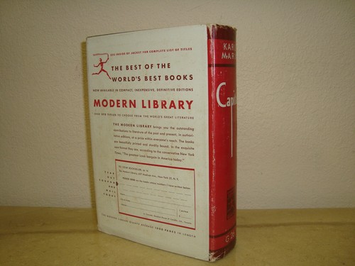 Marx's "Capital: a Critique of Political Economy" - 1906 Modern Library Edition - Picture 2 of 10