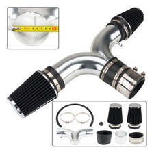 Black Dual For 2003-2008 Dodge Ram 1500 Hemi 5.7l V8 Twin Air Intake System Kit Black Dual For 2003-2008 Dodge Ram 1500 Hemi 5.7l V8 Twin Air Intake System Kit