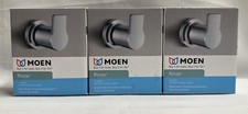 Moen Rinza Chrome Robe Hook Wall Towel Hook Y1103CH Lot of 3  Single-Hook NEW