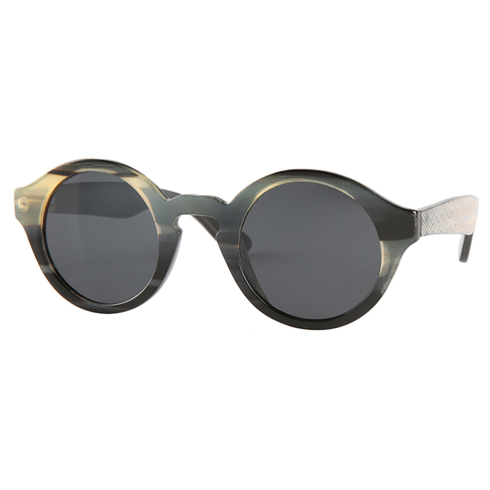Luxury Unisex OX Sunglasses Handmade Classic Natural Eyewear-image
