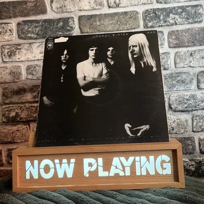 Johnny Winter Johnny Winter And Vinyl Record LP NM - Image 1 of 4