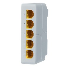 1x 1in 4 Out Gigabit PoE Extender 802.3af 5 Port PoE Repeater Vlan Extender