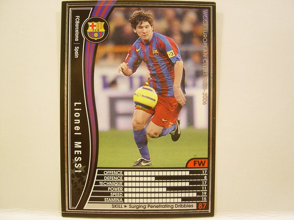 2005-06 Panini WCCF European Clubs Soccer Trading Cards for sale