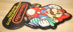 Super Mario Bros 2, Werbeschild doppelseitig, Nintendo NES STORE DISPLAY